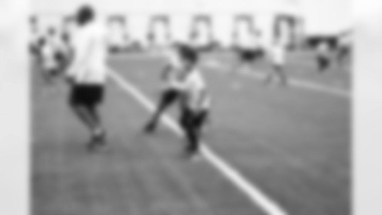 An image from the June 21st, 2025 Chevron Youth Football Camp at NRG Stadium in Houston, TX.