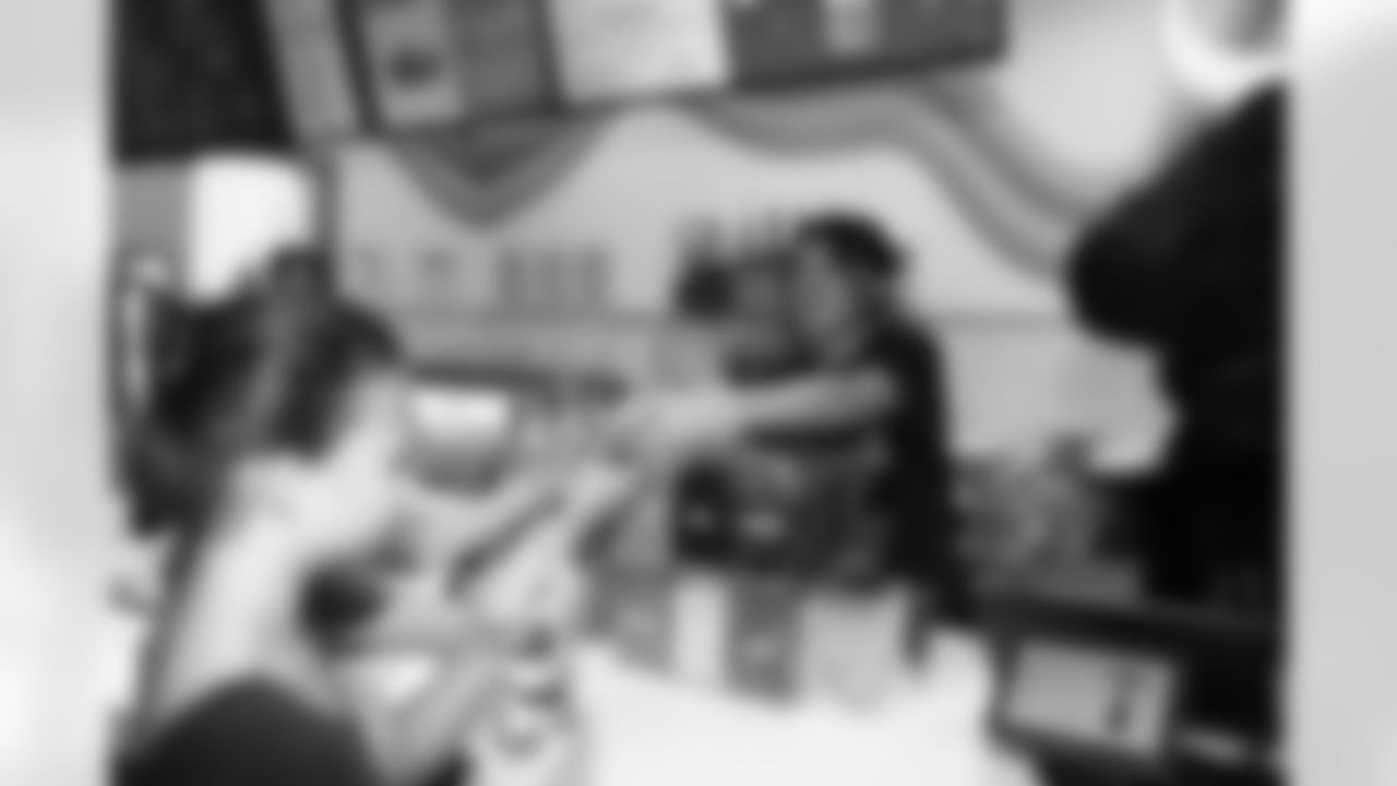 A November 9th, 2023 image from the Small Business Boost Surprise at Cosmic Ice Cream in Houston, TX.