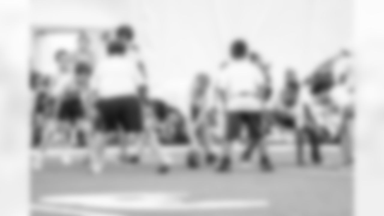 An image from the June 21st, 2025 Chevron Youth Football Camp at NRG Stadium in Houston, TX.