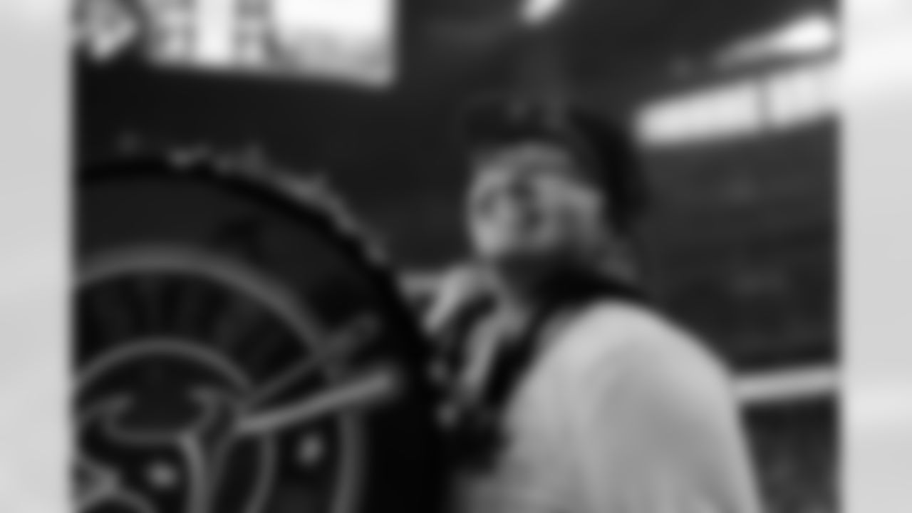 An image from the September 15th, 2025 regular season week 2 home game against the Tampa Bay Buccaneers at NRG Stadium in Houston, TX. The Texans lost 19-20.