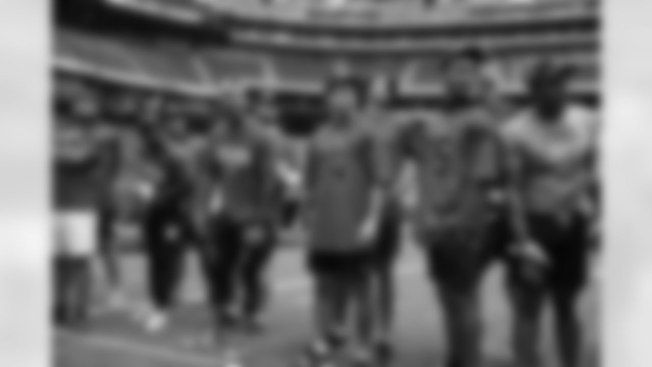 An image from the November 4th, 2025 Salute to Service Flag Showdown at NRG Stadium in Houston, TX.