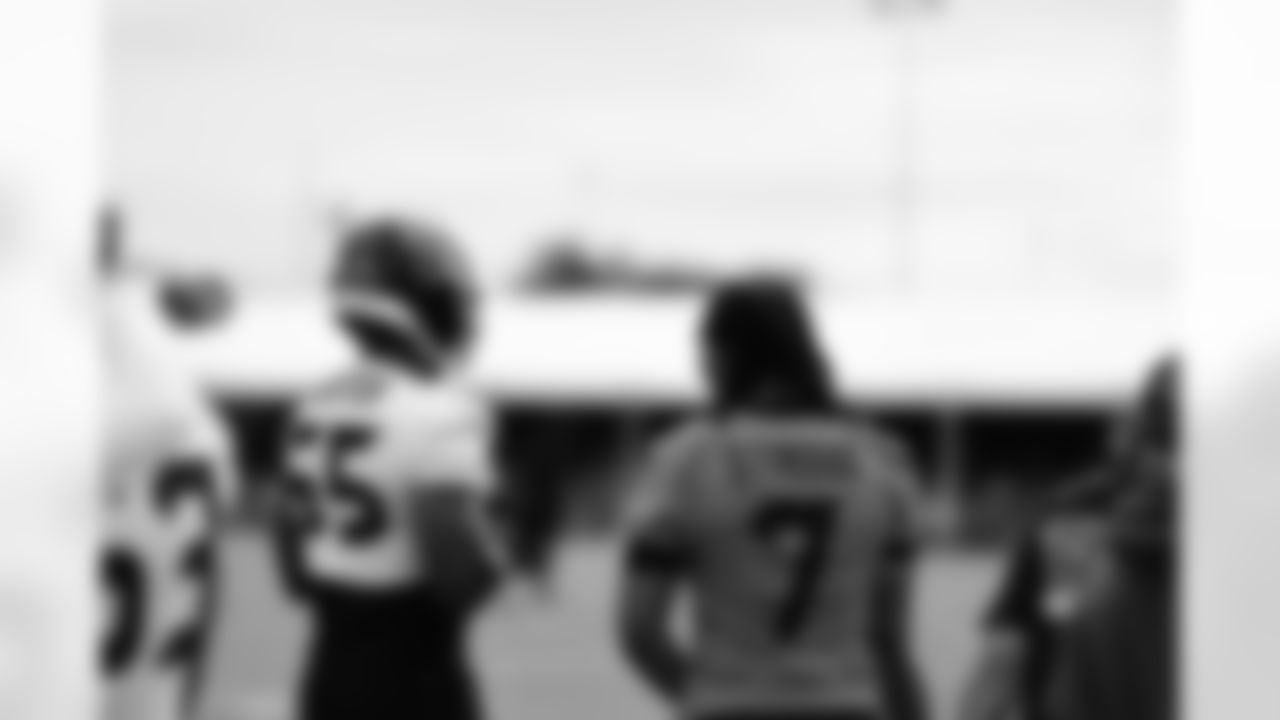An image from the July 26th, 2025 Training Camp Practice 4 at NRG Stadium in Houston, TX.