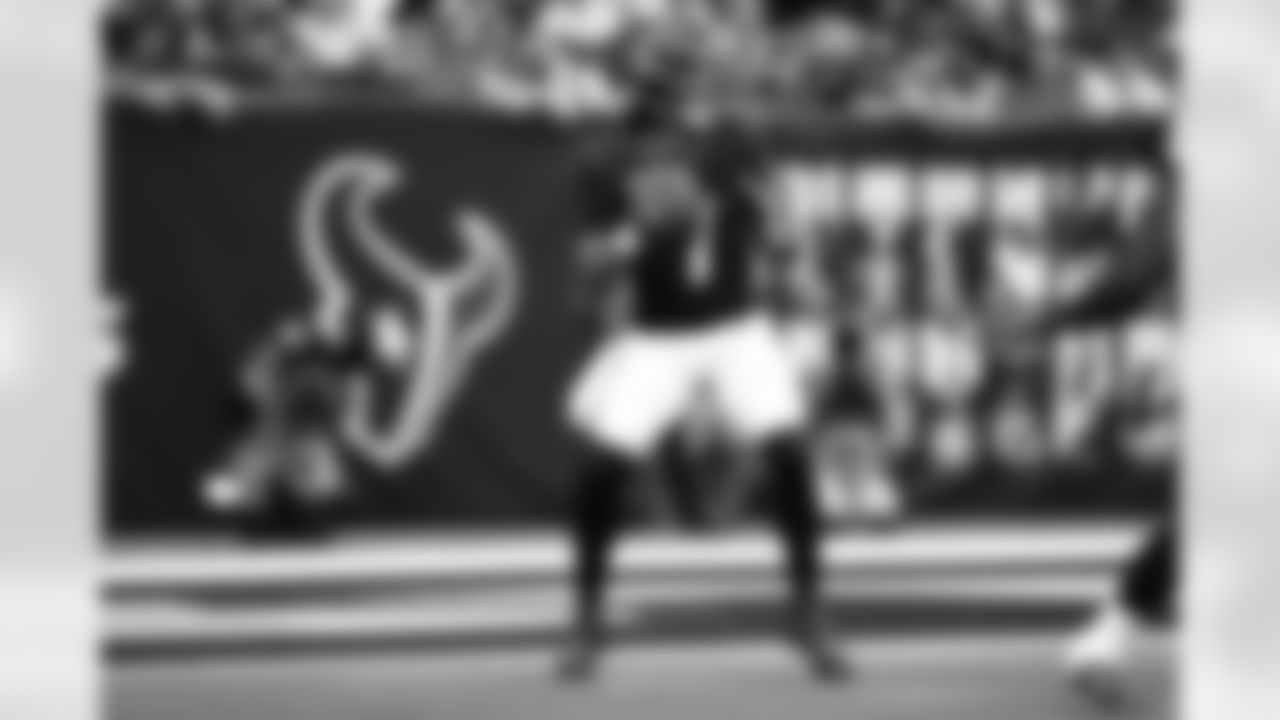 A November 5th, 2023 image from the Regular Season week 9 game against the Tampa Bay Buccaneers at NRG Stadium in Houston, TX.