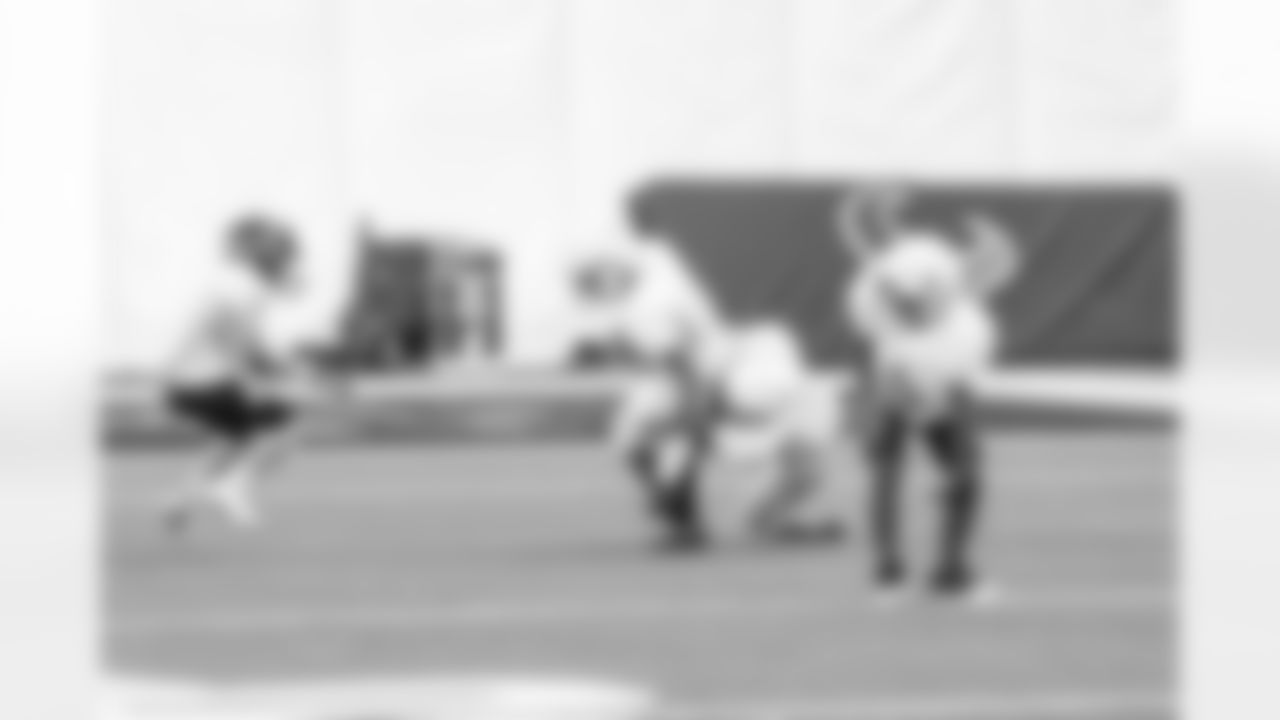 An image from the June 21st, 2025 Chevron Youth Football Camp at NRG Stadium in Houston, TX.
