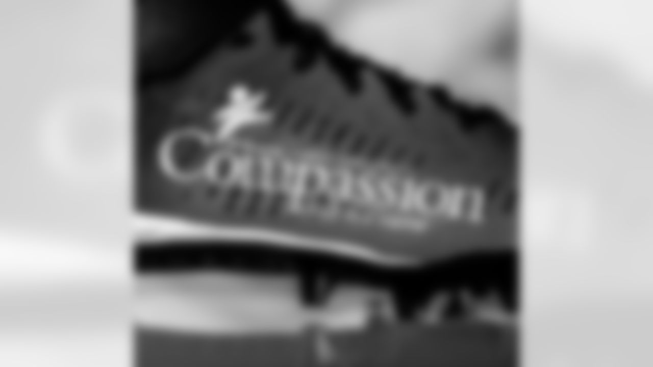 An image from Case Keenum's My Cause My Cleats photoshoot.