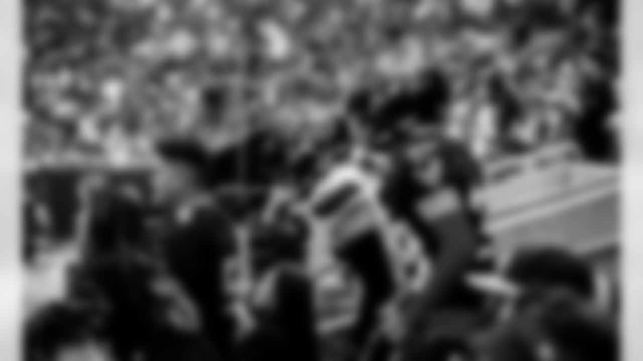 An image from the November 24th, 2024 Week 12 home game against the Tennessee Titans at NRG Stadium in Houston, TX. The Texans lost 27-32.