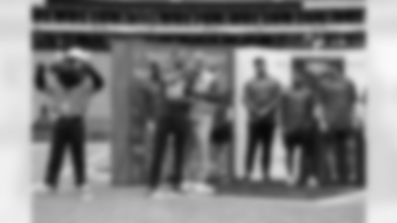 An image from the November 4th, 2025 Salute to Service Flag Showdown at NRG Stadium in Houston, TX.