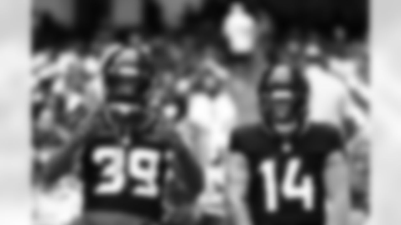 An image from the October 27th, 2024 Week 8 home game against the Indianapolis Colts at NRG Stadium in Houston, TX. The Texans won 23-20.