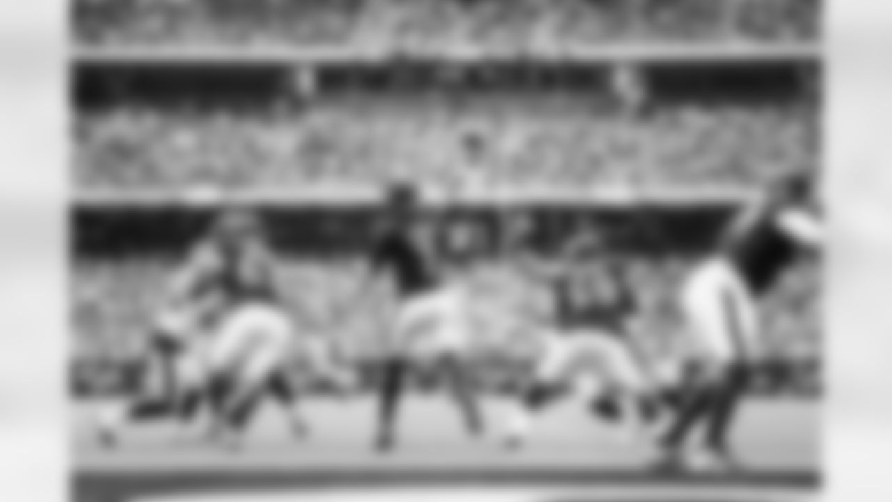 A November 5th, 2023 image from the Regular Season week 9 game against the Tampa Bay Buccaneers at NRG Stadium in Houston, TX.