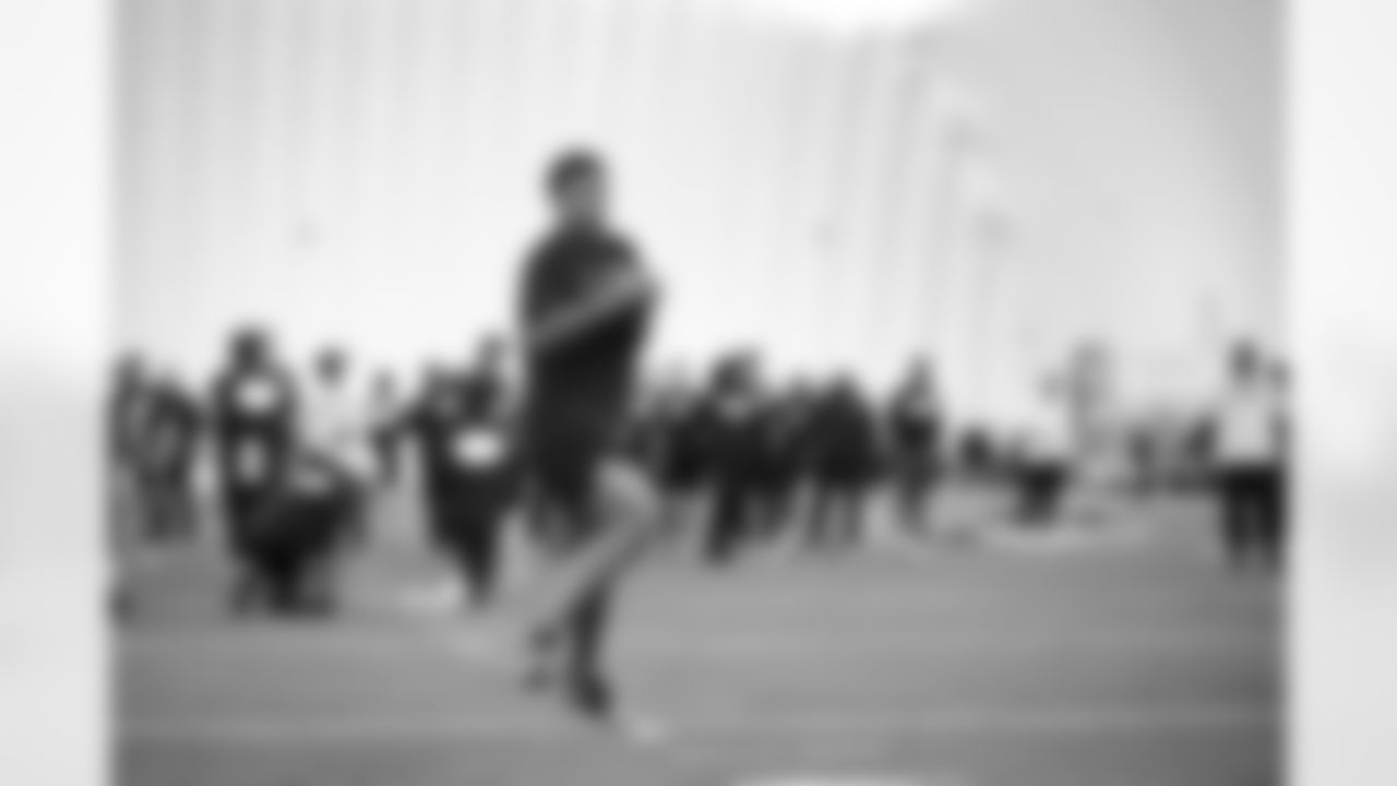 An image from the January 31st, 2026 Senior Showcase and Girls Flag College Showcase at Houston Methodist Training Center in Houston, TX.