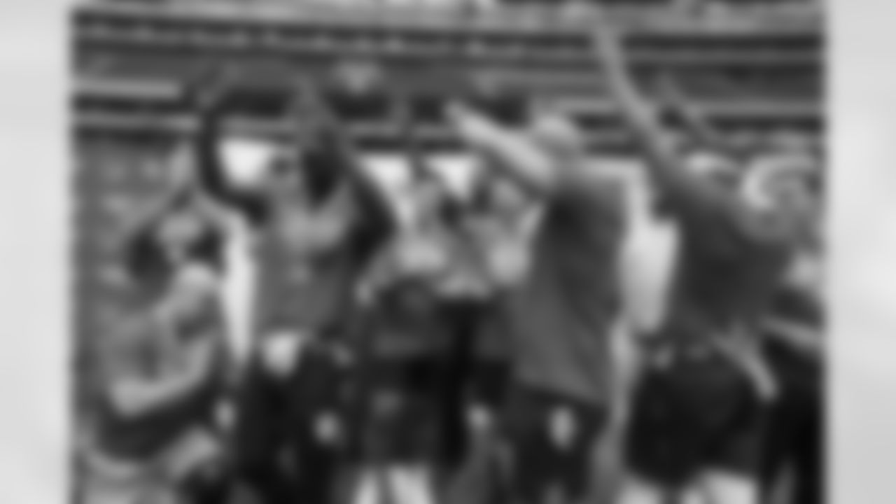 An image from the November 4th, 2025 Salute to Service Flag Showdown at NRG Stadium in Houston, TX.