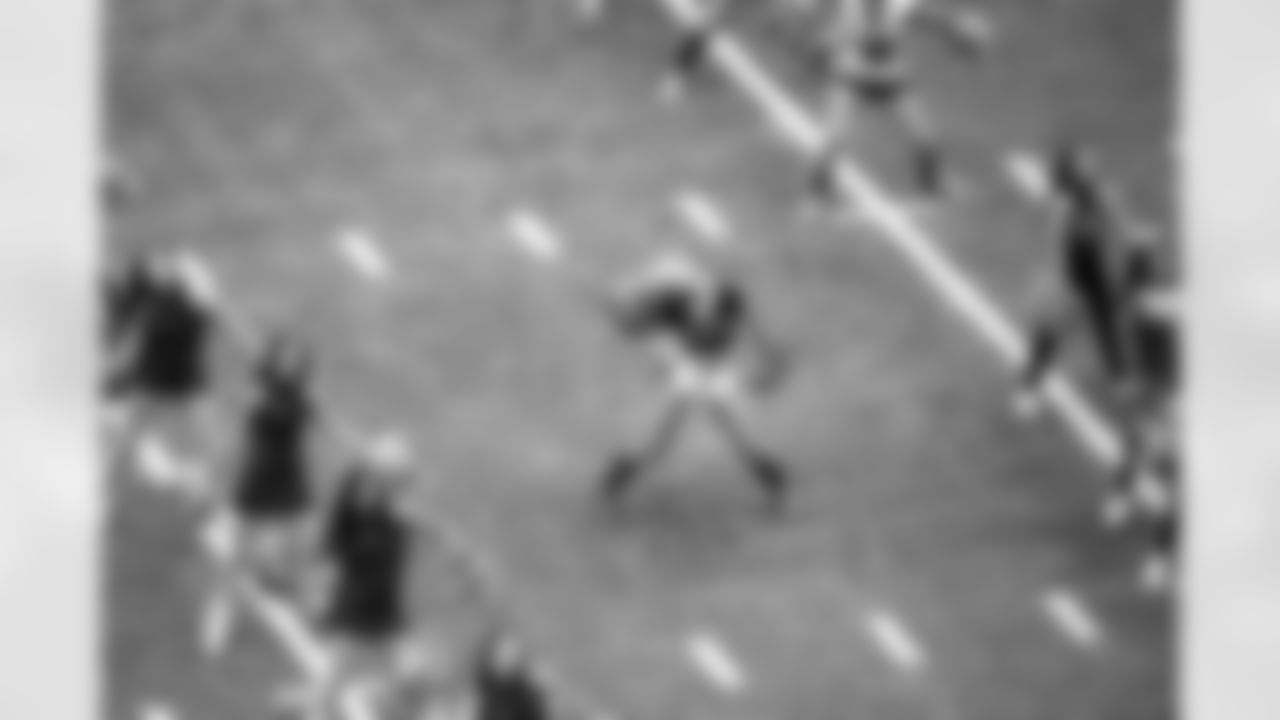 An image from the October 27th, 2024 Week 8 home game against the Indianapolis Colts at NRG Stadium in Houston, TX. The Texans won 23-20.