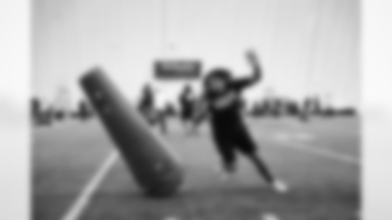 An image from the January 31st, 2026 Senior Showcase and Girls Flag College Showcase at Houston Methodist Training Center in Houston, TX.