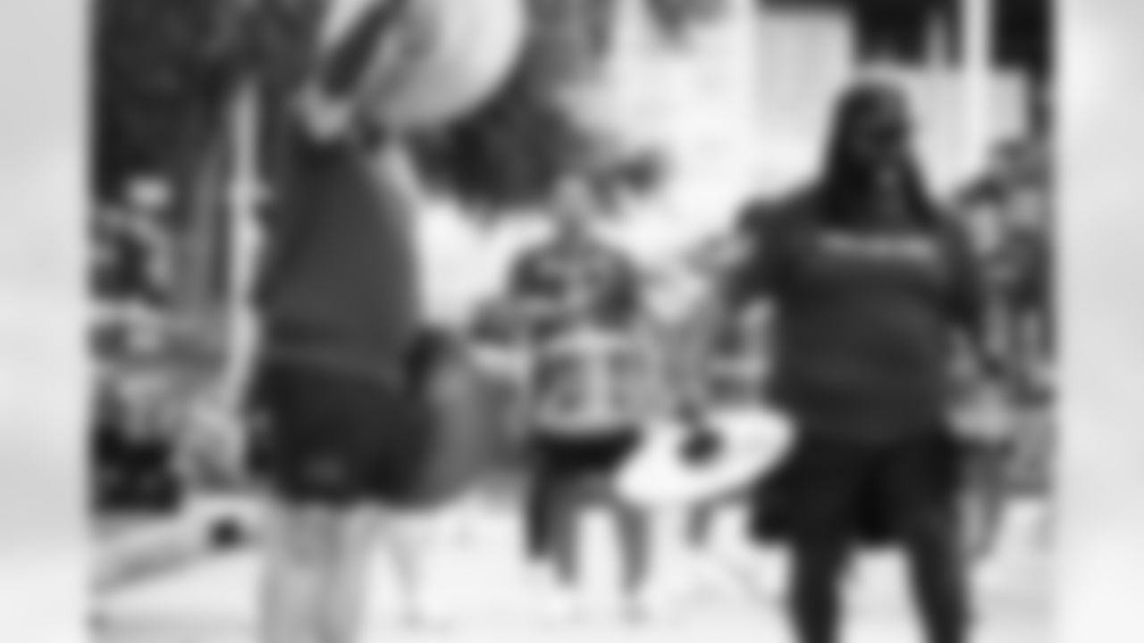 An image from the July 26th, 2025 Training Camp Practice 4 at NRG Stadium in Houston, TX.