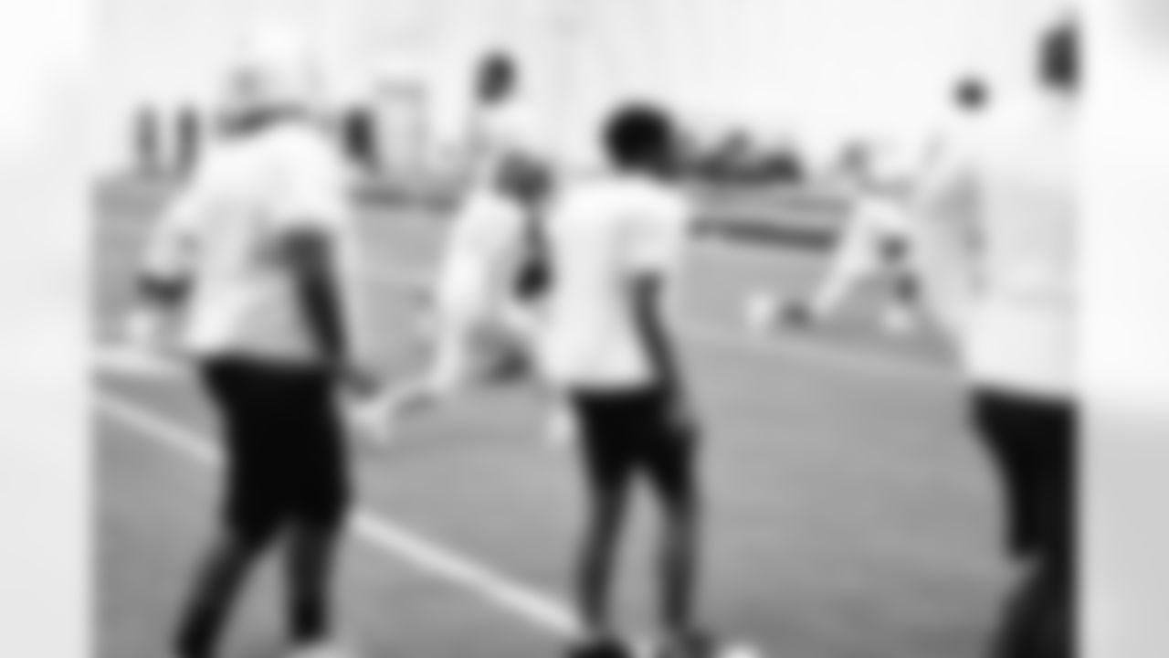 An image from the June 21st, 2025 Chevron Youth Football Camp at NRG Stadium in Houston, TX.
