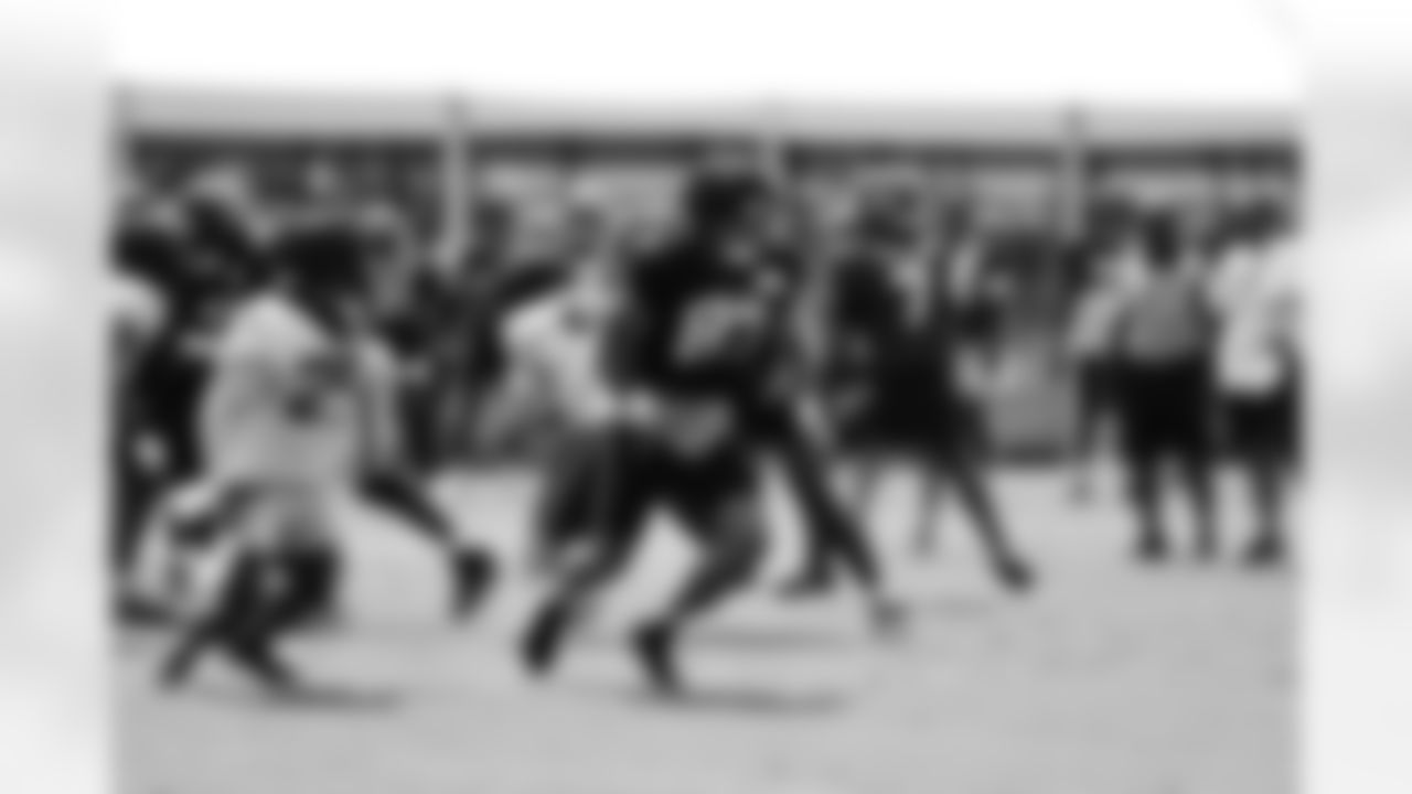 An image from the August 19th, 2025 Training Camp Practice 18 at NRG Stadium in Houston, TX.