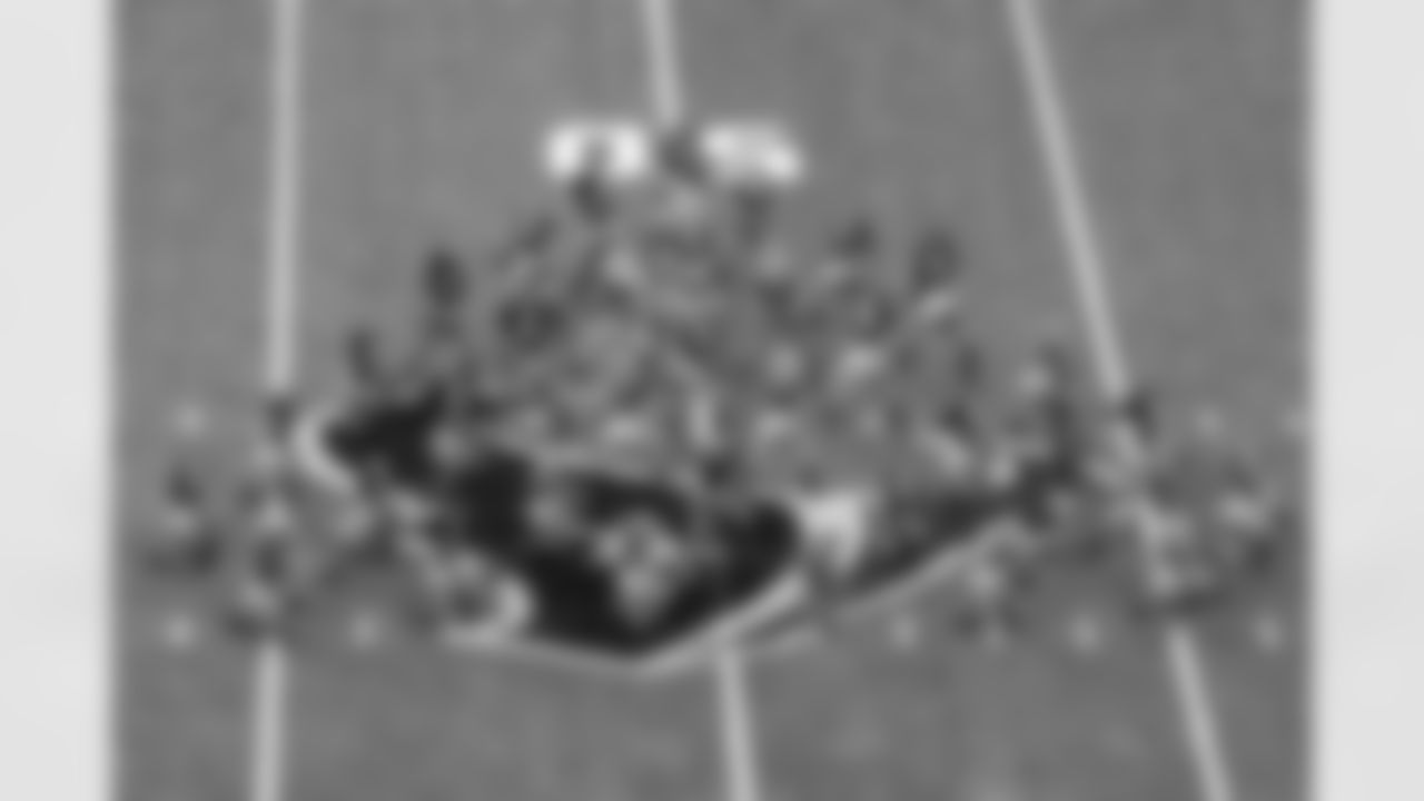An image from the August 16th, 2025 Week 2 home preseason game against the Carolina Panthers at NRG Stadium in Houston, TX. The Texans won 20-3.