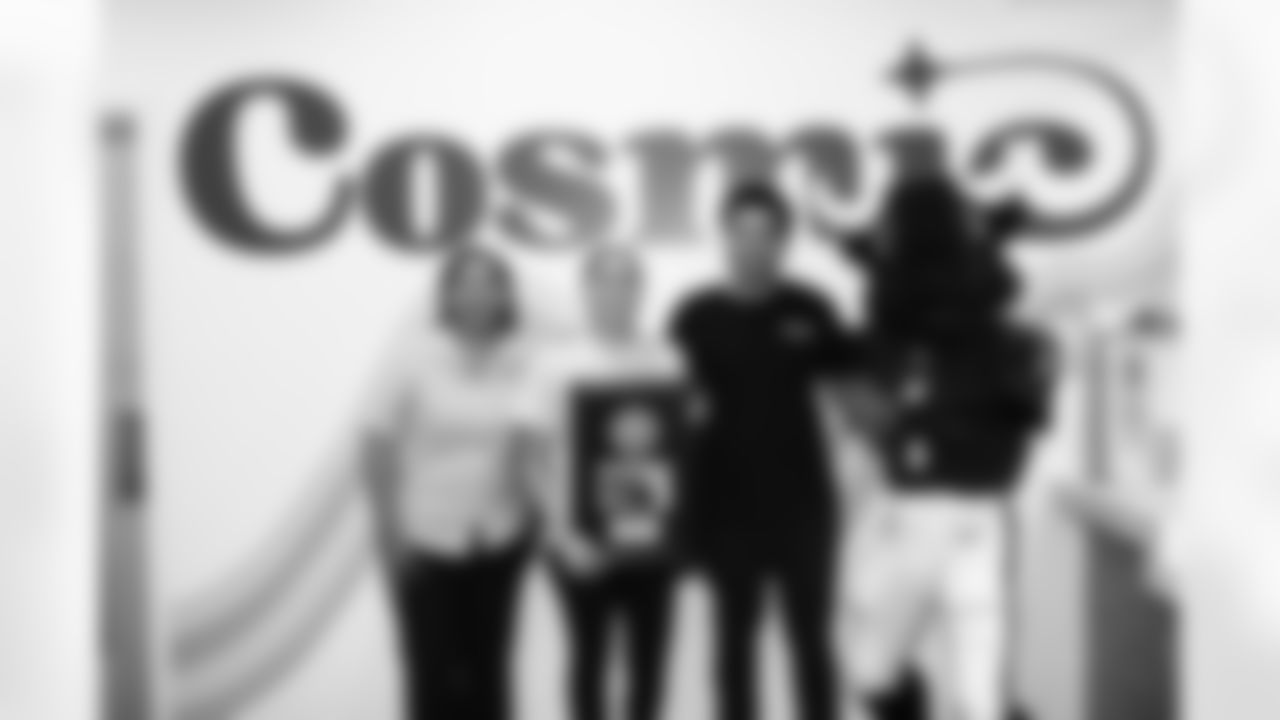 A November 9th, 2023 image from the Small Business Boost Surprise at Cosmic Ice Cream in Houston, TX.