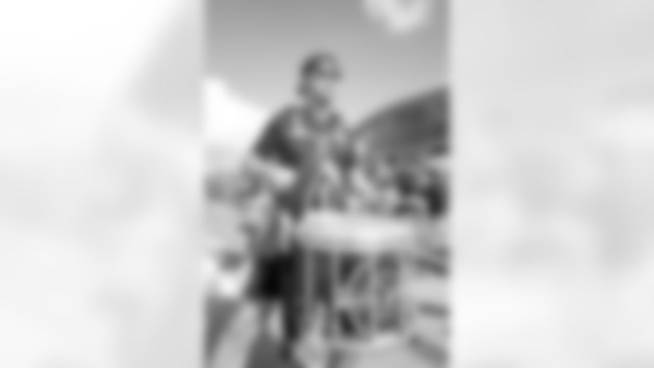 An image from the December 21st, 2025 regular season week 16 home game against the Las Vegas Raiders at NRG Stadium in Houston, TX. The Texans won 23-21.