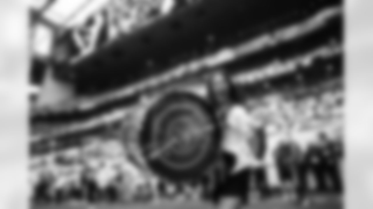 An image from the September 15th, 2025 regular season week 2 home game against the Tampa Bay Buccaneers at NRG Stadium in Houston, TX. The Texans lost 19-20.