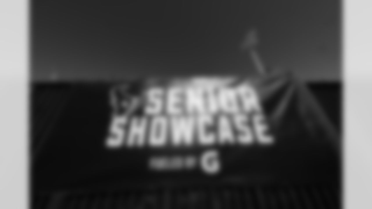 An image from the January 31st, 2026 Senior Showcase and Girls Flag College Showcase at Houston Methodist Training Center in Houston, TX.