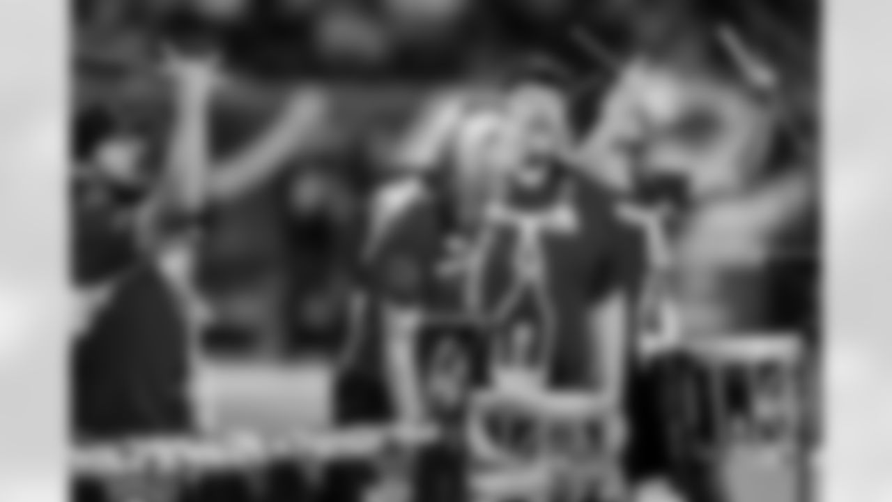 An image from the November 20th, 2025 regular season week 12 home game against the Buffalo Bills at NRG Stadium in Houston, TX. The Texans won 23-19.