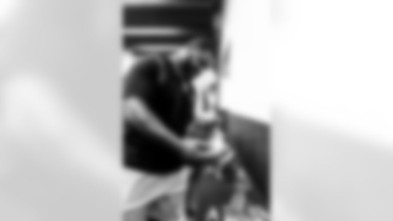 An image from the November 14th, 2025 My Cause My Cleats Reveal at NRG Stadium in Houston, TX.