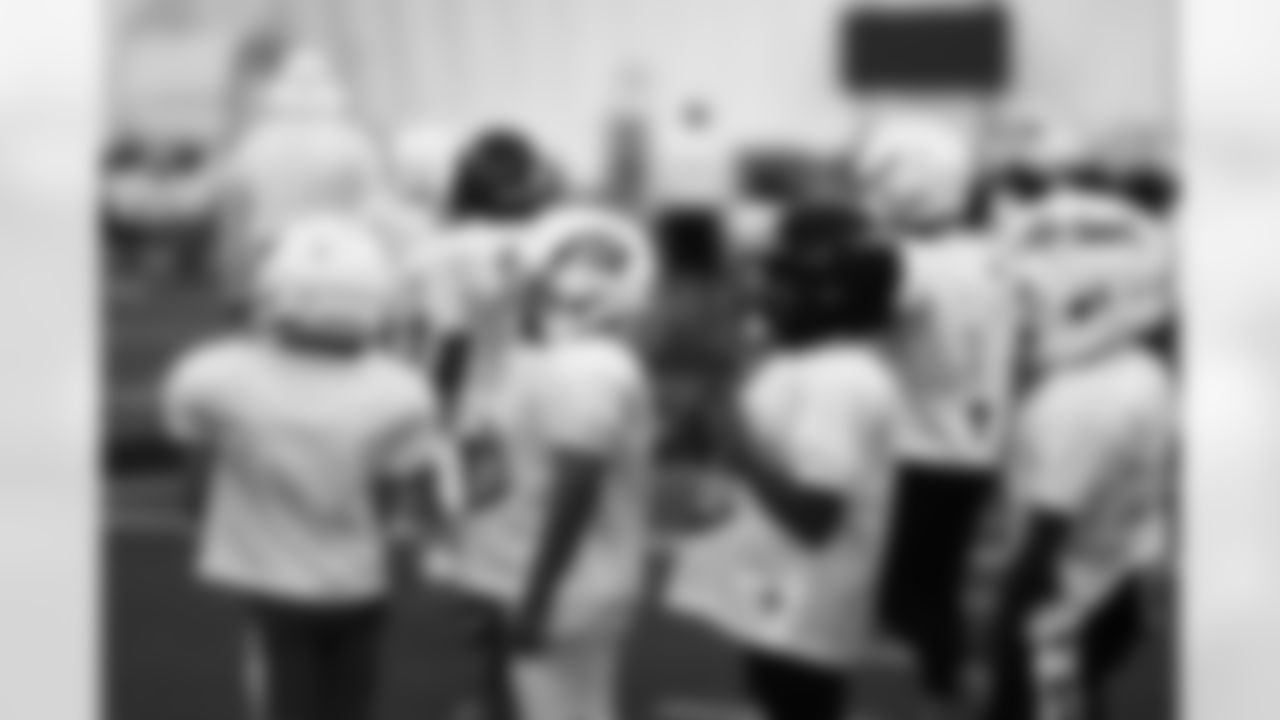 An image from the June 21st, 2025 Chevron Youth Football Camp at NRG Stadium in Houston, TX.