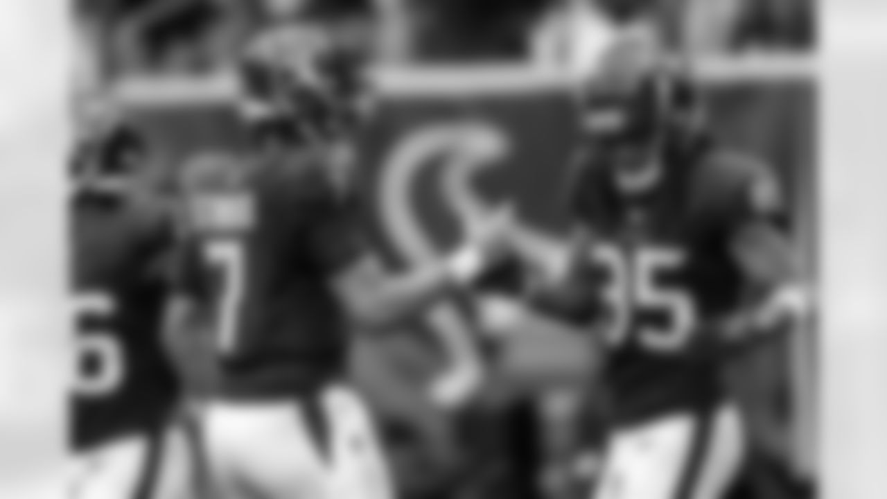 A November 5th, 2023 image from the Regular Season week 9 game against the Tampa Bay Buccaneers at NRG Stadium in Houston, TX.