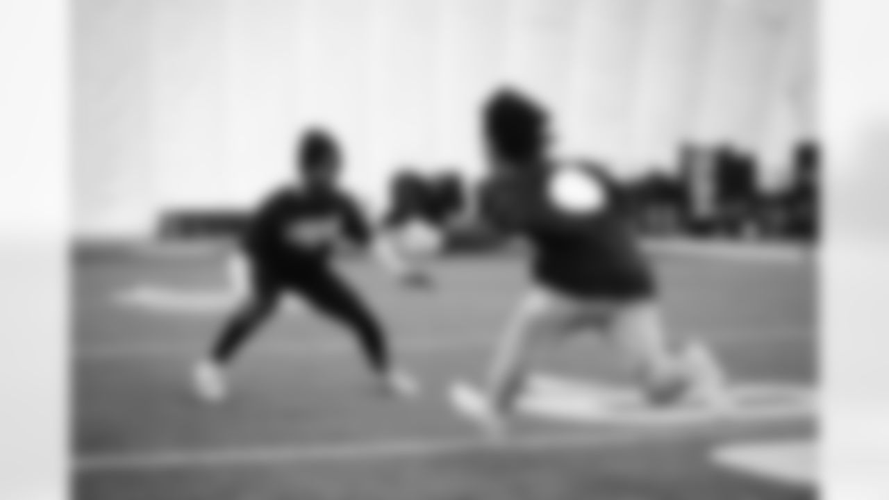 An image from the January 31st, 2026 Senior Showcase and Girls Flag College Showcase at Houston Methodist Training Center in Houston, TX.