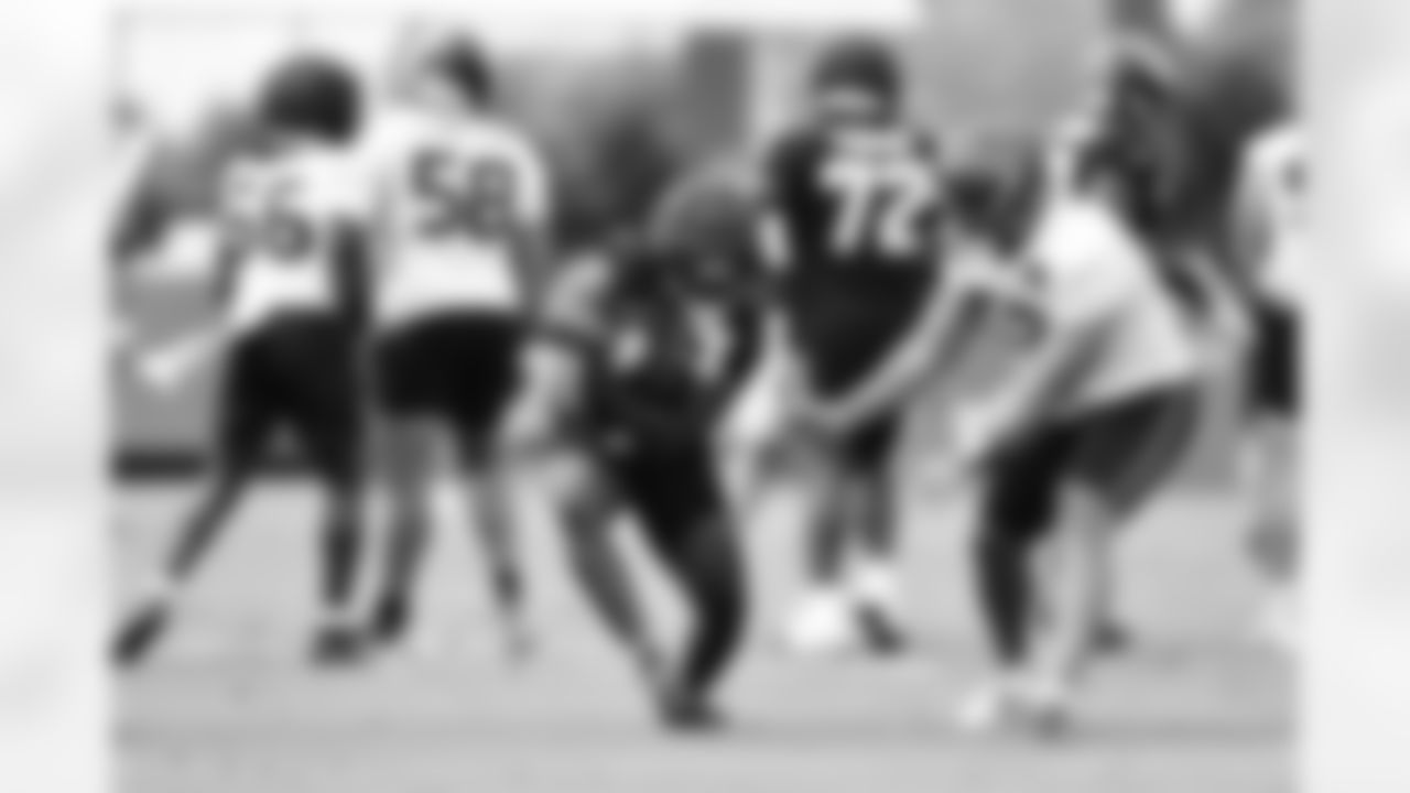 An image from the July 26th, 2025 Training Camp Practice 4 at NRG Stadium in Houston, TX.