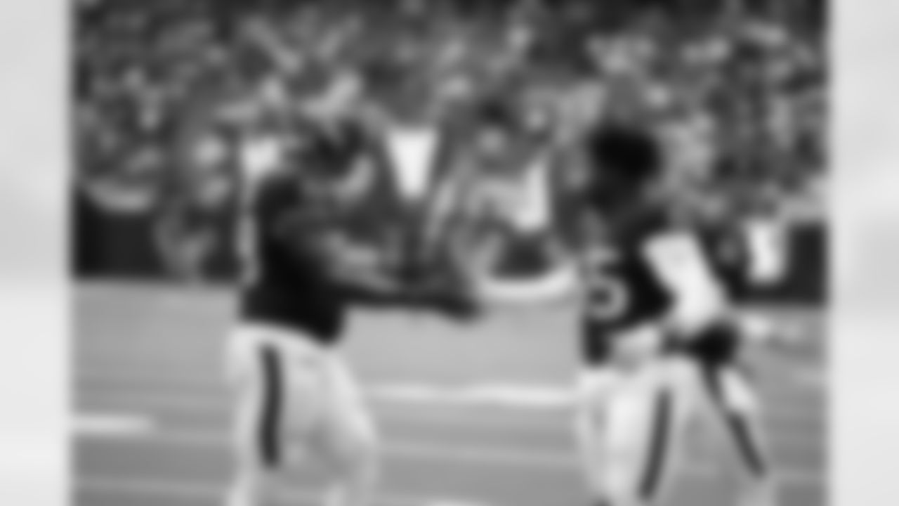 An October 15th, 2023 image from the Regular Season week 6 game against the New Orleans Saints at NRG Stadium in Houston, TX.