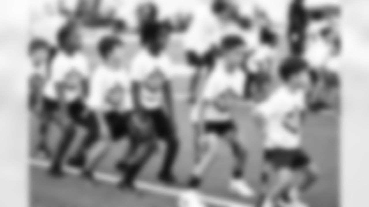 An image from the June 21st, 2025 Chevron Youth Football Camp at NRG Stadium in Houston, TX.