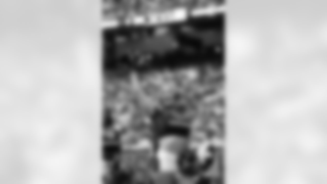 An image from the September 28th, 2025 regular season week 4 home game against the Tennessee Titans at NRG Stadium in Houston, TX. The Texans won 26-0.