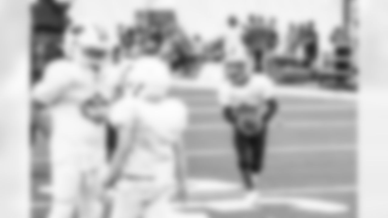 An image from the June 21st, 2025 Chevron Youth Football Camp at NRG Stadium in Houston, TX.