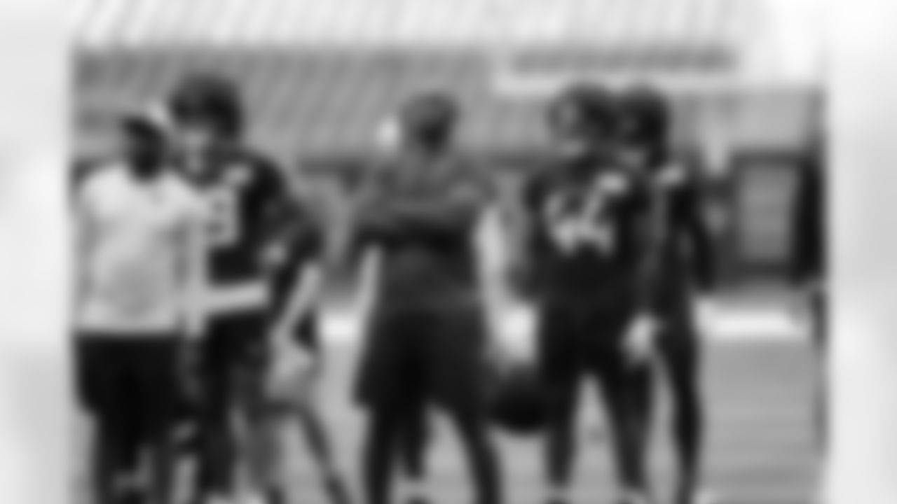 An August 15th, 2024 image from Training Camp Practice 17 at NRG Stadium in Houston, TX.