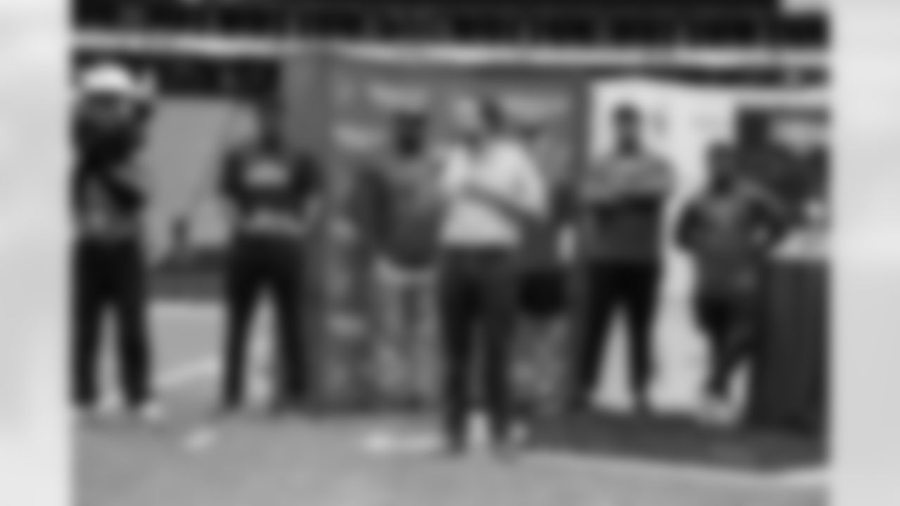 An image from the November 4th, 2025 Salute to Service Flag Showdown at NRG Stadium in Houston, TX.