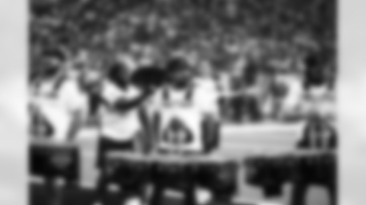 An image from the September 15th, 2025 regular season week 2 home game against the Tampa Bay Buccaneers at NRG Stadium in Houston, TX. The Texans lost 19-20.