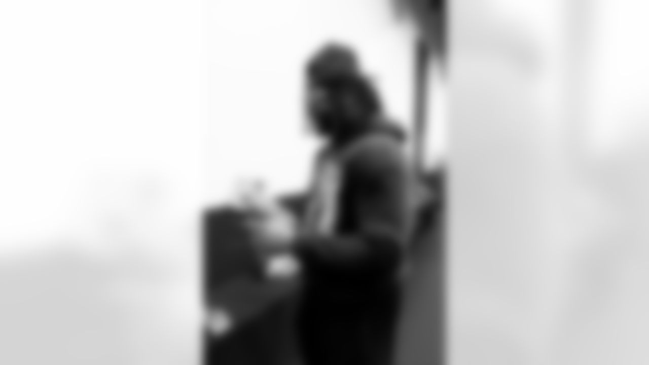 An image from the November 14th, 2025 My Cause My Cleats Reveal at NRG Stadium in Houston, TX.