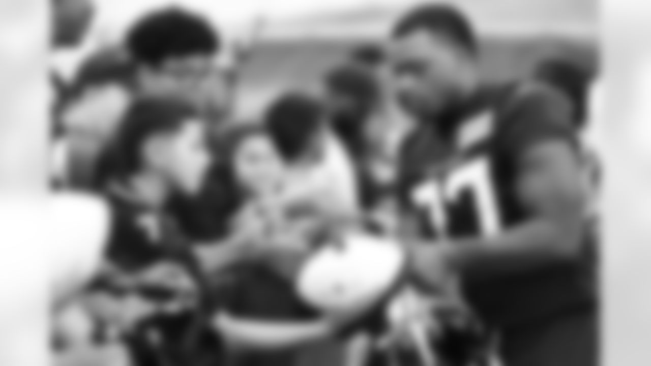 An image from the July 26th, 2025 Training Camp Practice 4 at NRG Stadium in Houston, TX.