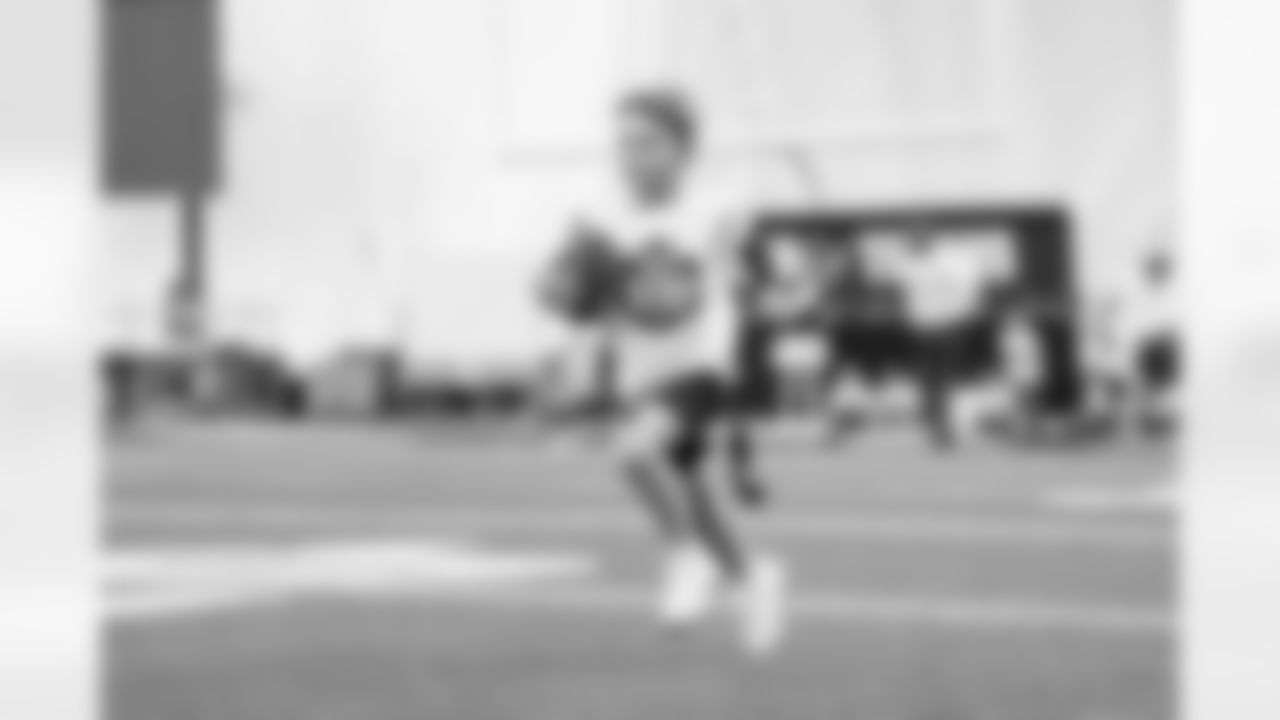 An image from the June 21st, 2025 Chevron Youth Football Camp at NRG Stadium in Houston, TX.