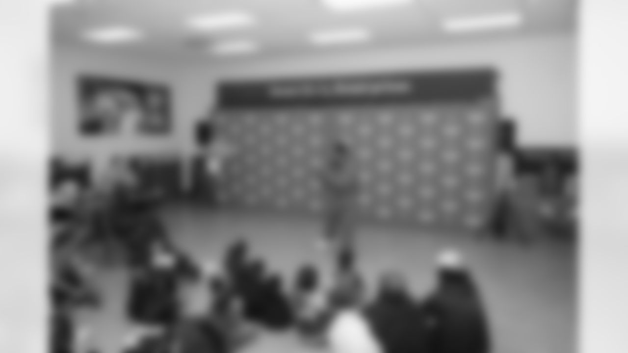 An image from the December 10th, 2024 Bedtime Stories with TORO at Mattress Firm in Houston, TX.