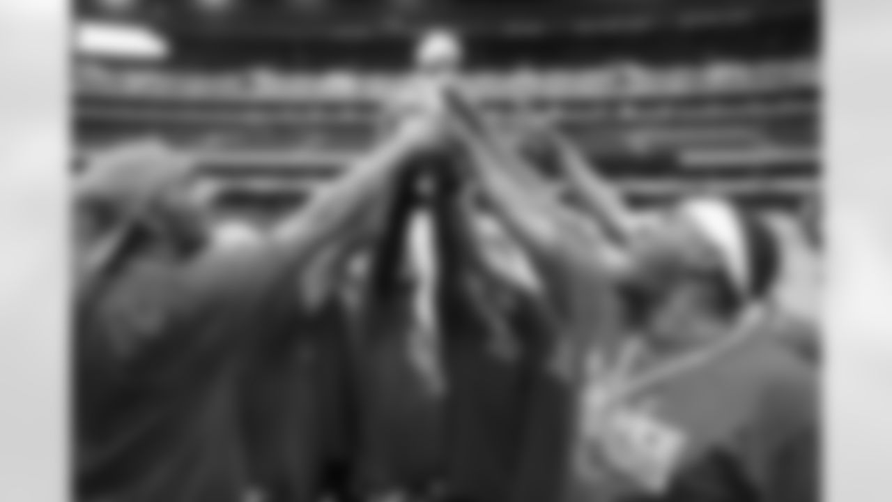 An image from the November 4th, 2025 Salute to Service Flag Showdown at NRG Stadium in Houston, TX.