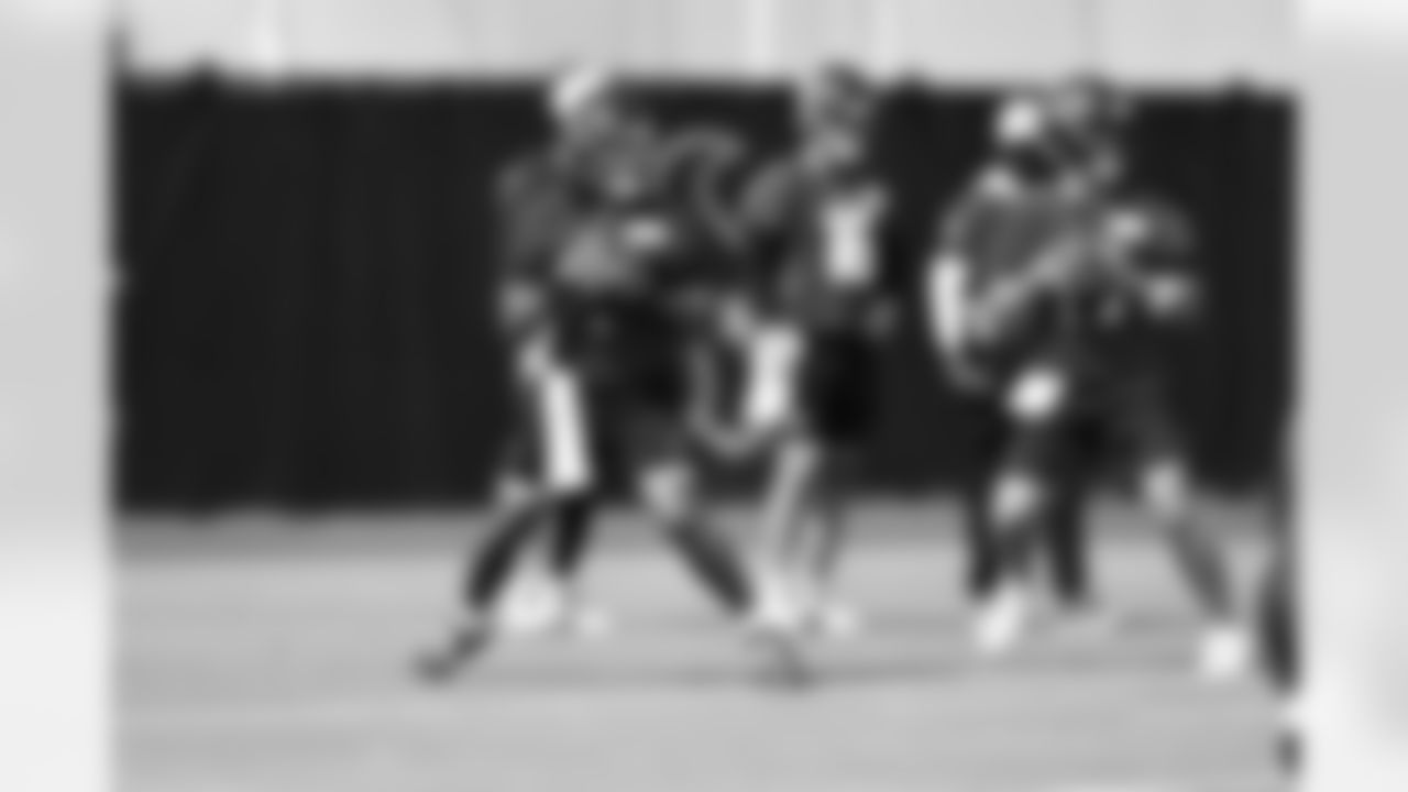 An image from the June 10th, 2025 Offseason Minicamp at NRG Stadium in Houston, TX.