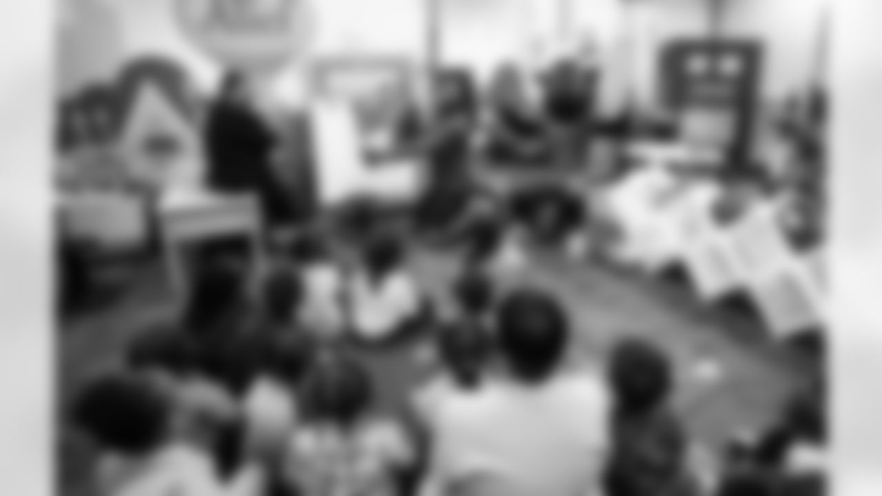 An image from the February 28th, 2025 Houston Reads Day at Collins Elementary School in Houston, TX.