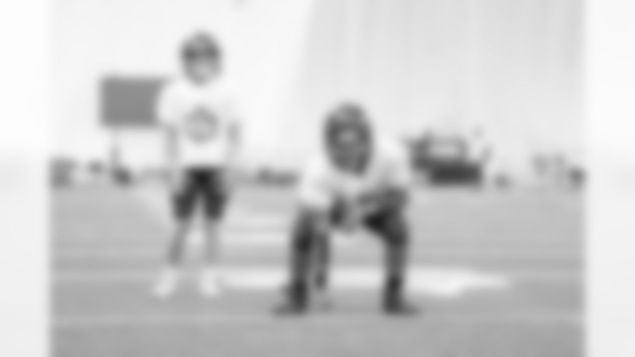 An image from the June 21st, 2025 Chevron Youth Football Camp at NRG Stadium in Houston, TX.