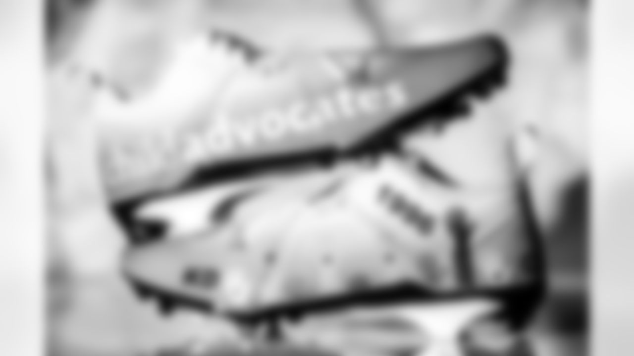 An image from Khalil Davis' My Cause My Cleats photoshoot.