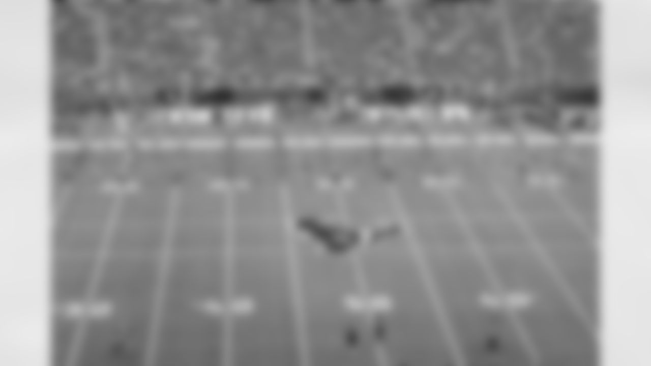 An image from the October 27th, 2024 Week 8 home game against the Indianapolis Colts at NRG Stadium in Houston, TX. The Texans won 23-20.