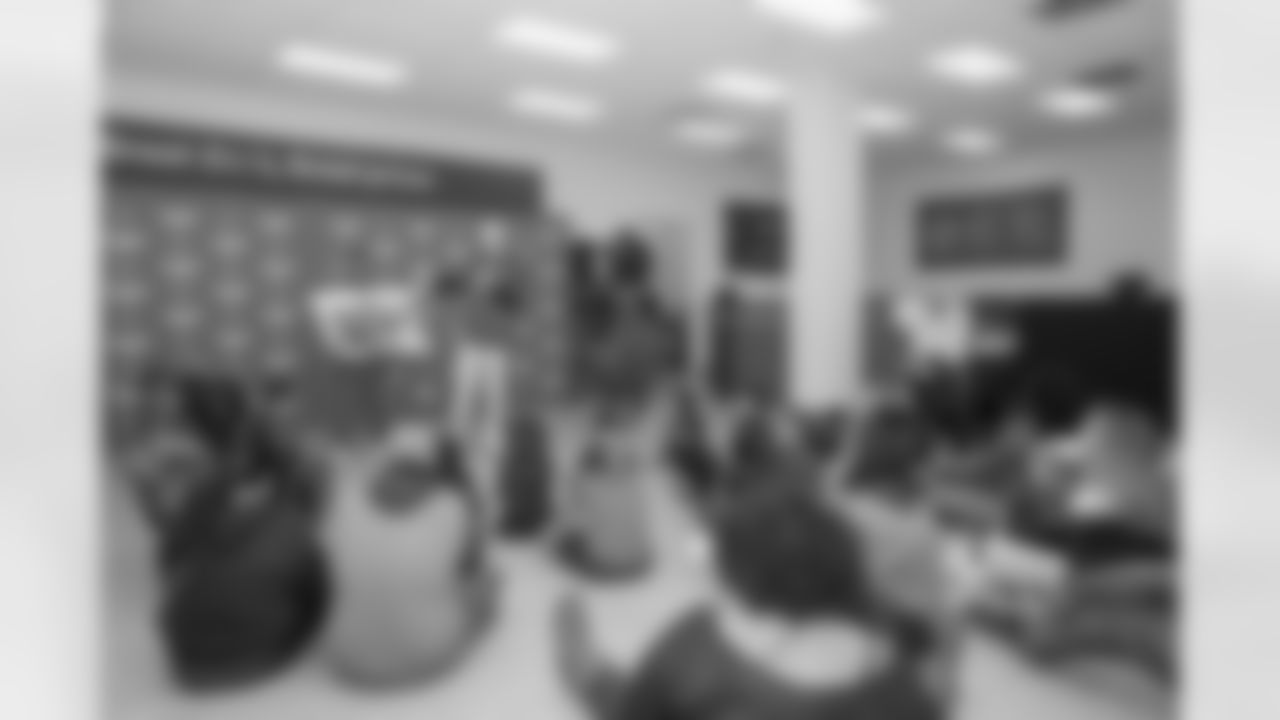 An image from the December 10th, 2024 Bedtime Stories with TORO at Mattress Firm in Houston, TX.