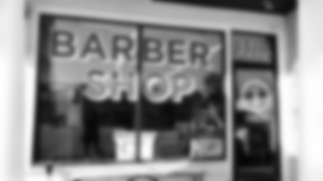 An October 1st, 2024 image from the Small Business Boost at East End Barbers in Houston, TX.